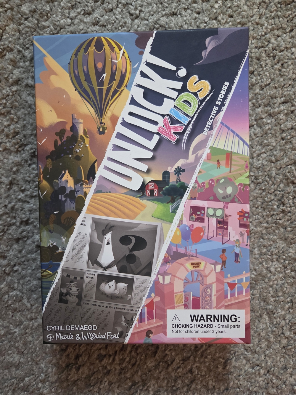 Unlock! Kids Detective Stories Board Game